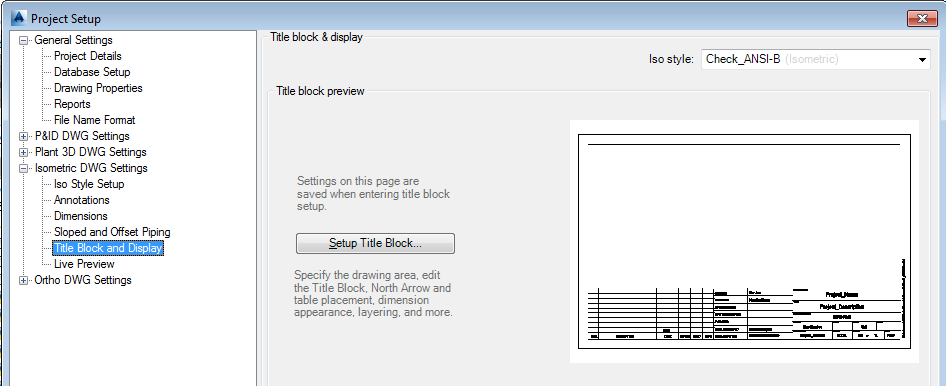 title block autocad for mac